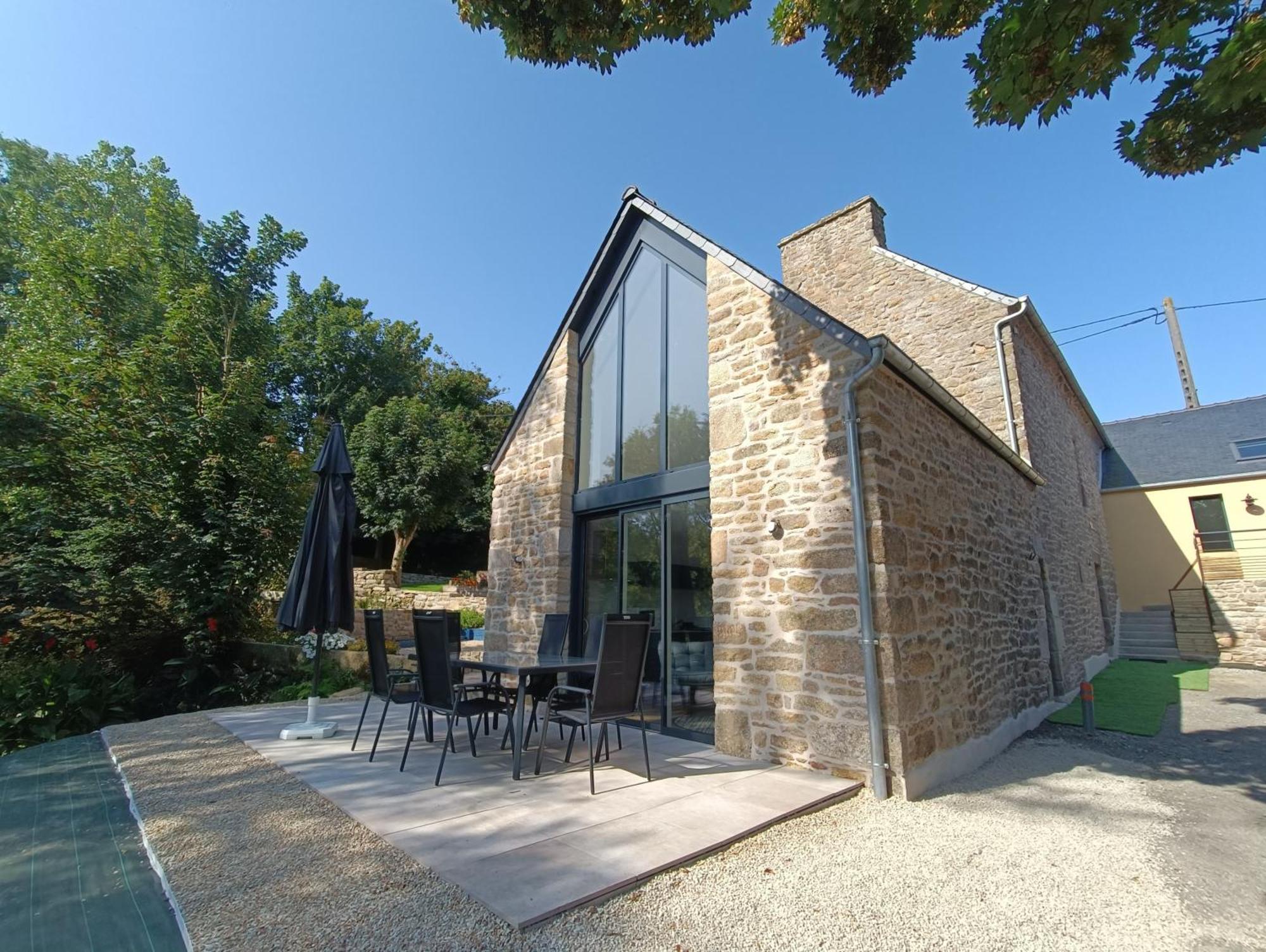 Вилла Le Petit Moulin De Kerloroc Ploudalmezeau Экстерьер фото